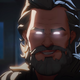 Ego reuniting with his long-lost son, Peter Quill.